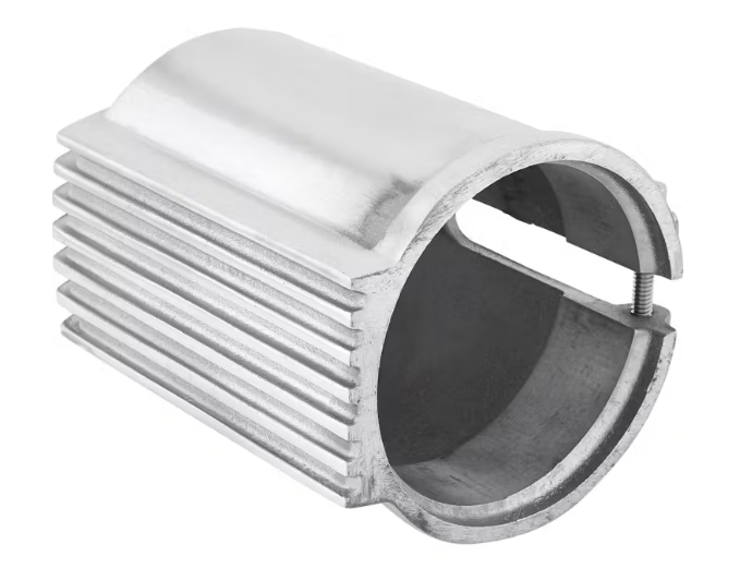 Finned Alloy Oil Filter Cover. 3 5/8